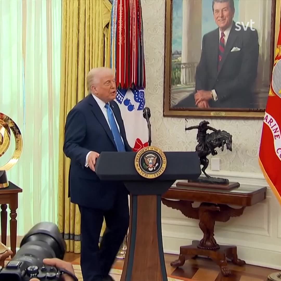 Varför är Trump sur på Putin?
